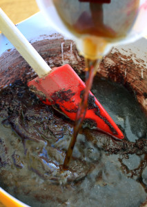 Make sure the coke is flat before adding it to the chocolate mixture